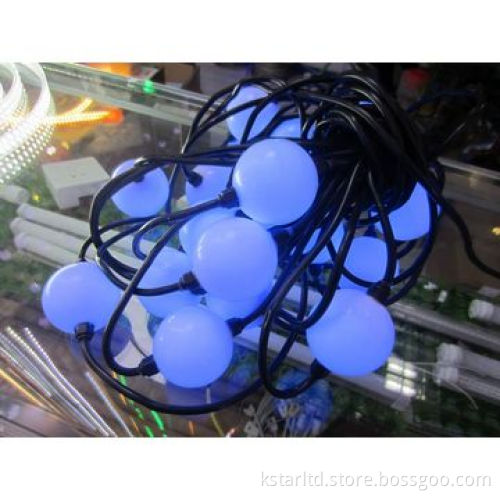 50mm RGB Color Changing Ball String Lights, 10m, w/ 40 Balls, Controller, for Indoor and Outdoor Use